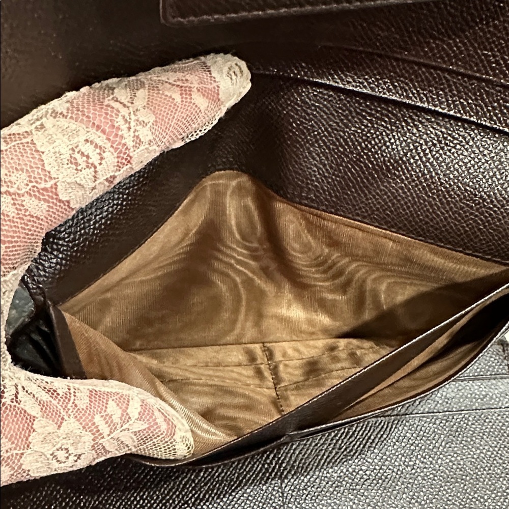 Bulgari Brown and Gold Wallet - Picture 14 of 15